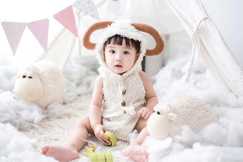 cutest outfits for baby with horns